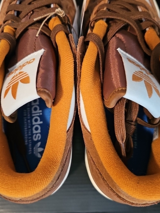 adidas Suede Brown & White Casual Sneakers Size 7 Forum 84 main image 4